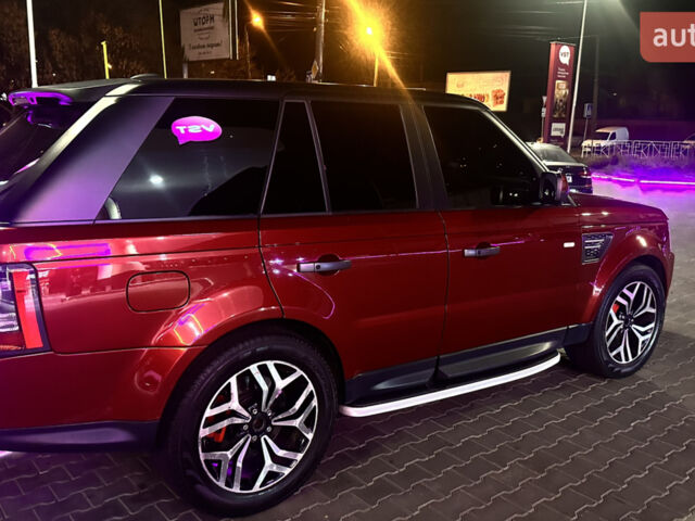 Червоний Ленд Ровер Range Rover Sport, об'ємом двигуна 5 л та пробігом 165 тис. км за 9950 $, фото 43 на Automoto.ua