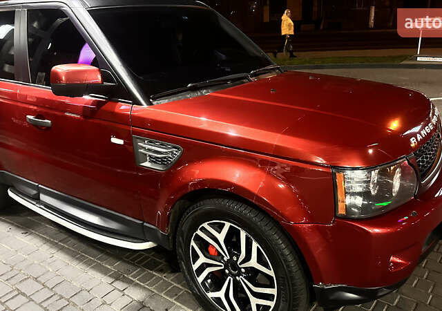Червоний Ленд Ровер Range Rover Sport, об'ємом двигуна 5 л та пробігом 165 тис. км за 11400 $, фото 11 на Automoto.ua