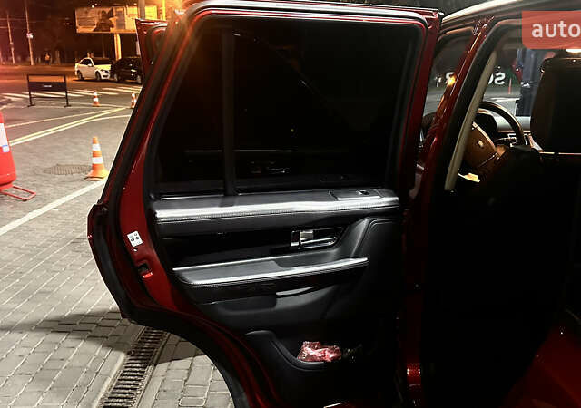 Червоний Ленд Ровер Range Rover Sport, об'ємом двигуна 5 л та пробігом 165 тис. км за 11400 $, фото 28 на Automoto.ua