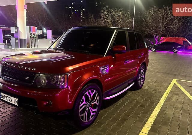 Червоний Ленд Ровер Range Rover Sport, об'ємом двигуна 5 л та пробігом 165 тис. км за 11400 $, фото 16 на Automoto.ua