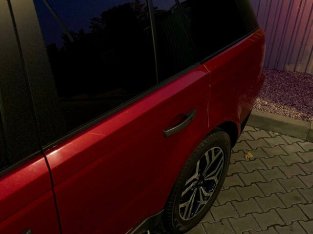 Червоний Ленд Ровер Range Rover Sport, об'ємом двигуна 5 л та пробігом 165 тис. км за 9999 $, фото 11 на Automoto.ua