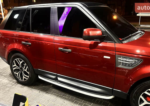 Червоний Ленд Ровер Range Rover Sport, об'ємом двигуна 5 л та пробігом 165 тис. км за 11400 $, фото 12 на Automoto.ua
