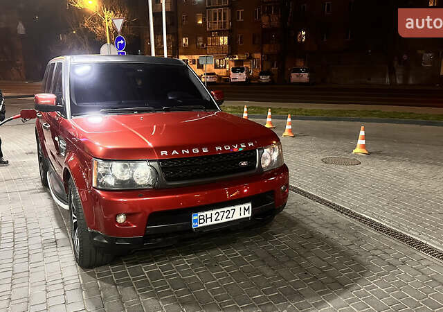 Червоний Ленд Ровер Range Rover Sport, об'ємом двигуна 5 л та пробігом 165 тис. км за 11400 $, фото 1 на Automoto.ua
