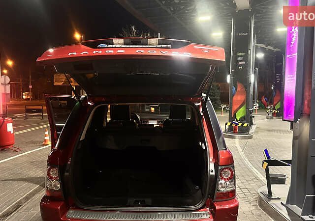 Червоний Ленд Ровер Range Rover Sport, об'ємом двигуна 5 л та пробігом 165 тис. км за 11400 $, фото 24 на Automoto.ua
