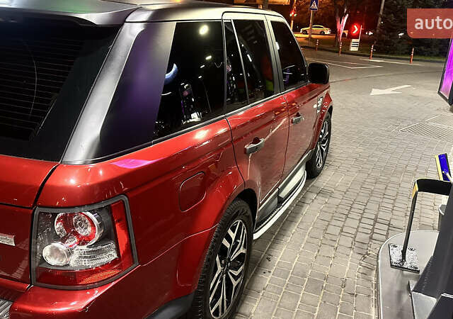 Червоний Ленд Ровер Range Rover Sport, об'ємом двигуна 5 л та пробігом 165 тис. км за 11400 $, фото 13 на Automoto.ua