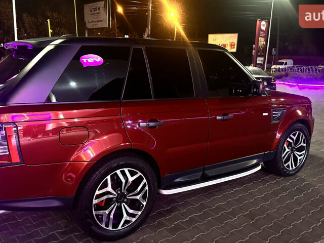 Червоний Ленд Ровер Range Rover Sport, об'ємом двигуна 5 л та пробігом 165 тис. км за 9999 $, фото 43 на Automoto.ua