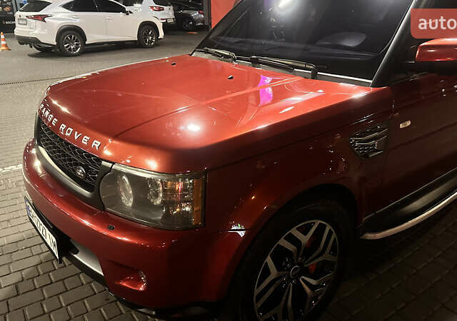 Червоний Ленд Ровер Range Rover Sport, об'ємом двигуна 5 л та пробігом 165 тис. км за 11400 $, фото 9 на Automoto.ua