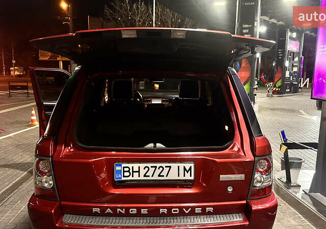 Червоний Ленд Ровер Range Rover Sport, об'ємом двигуна 5 л та пробігом 165 тис. км за 11400 $, фото 14 на Automoto.ua