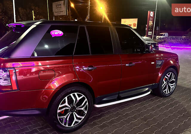 Червоний Ленд Ровер Range Rover Sport, об'ємом двигуна 5 л та пробігом 165 тис. км за 11400 $, фото 20 на Automoto.ua
