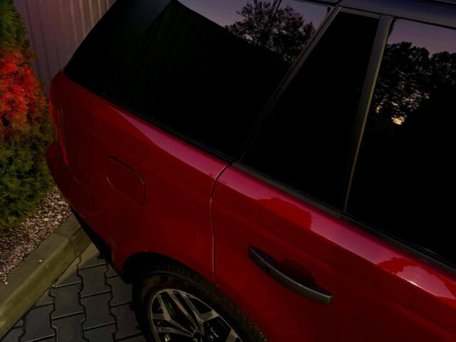 Червоний Ленд Ровер Range Rover Sport, об'ємом двигуна 5 л та пробігом 165 тис. км за 9999 $, фото 15 на Automoto.ua