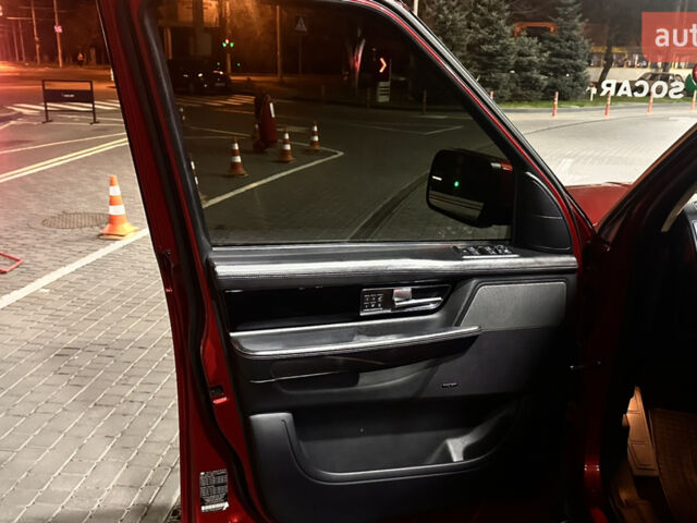 Червоний Ленд Ровер Range Rover Sport, об'ємом двигуна 5 л та пробігом 165 тис. км за 9950 $, фото 48 на Automoto.ua