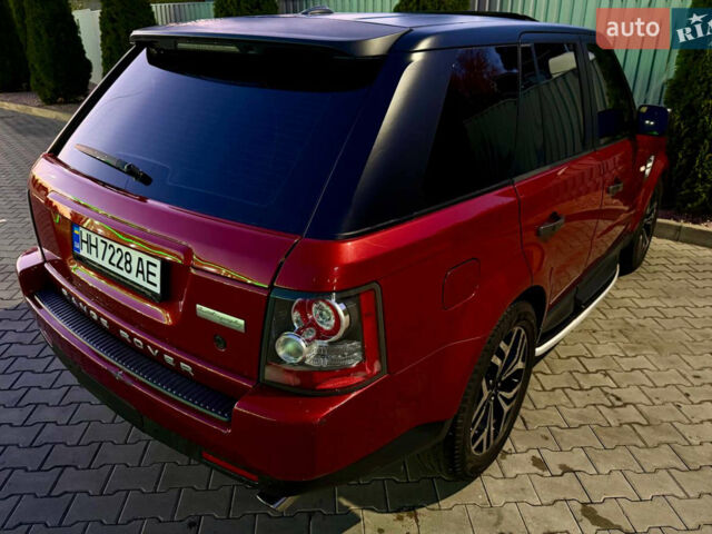 Червоний Ленд Ровер Range Rover Sport, об'ємом двигуна 5 л та пробігом 165 тис. км за 9999 $, фото 19 на Automoto.ua