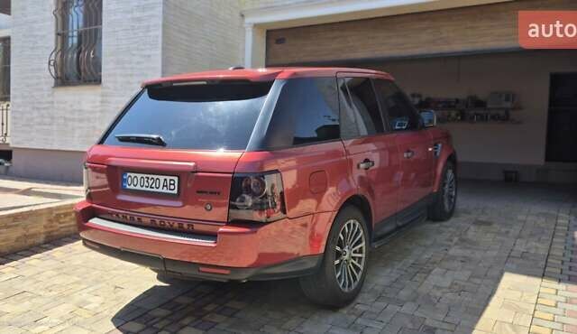 Червоний Ленд Ровер Range Rover Sport, об'ємом двигуна 2.99 л та пробігом 193 тис. км за 14700 $, фото 2 на Automoto.ua