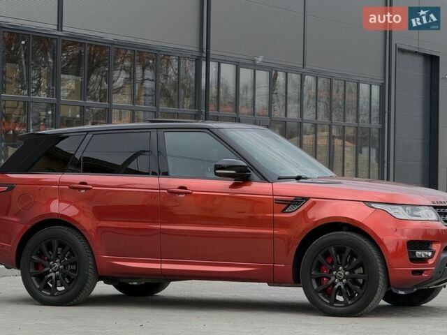 Красный Ленд Ровер Рендж Ровер Спорт, объемом двигателя 2.99 л и пробегом 168 тыс. км за 31000 $, фото 1 на Automoto.ua