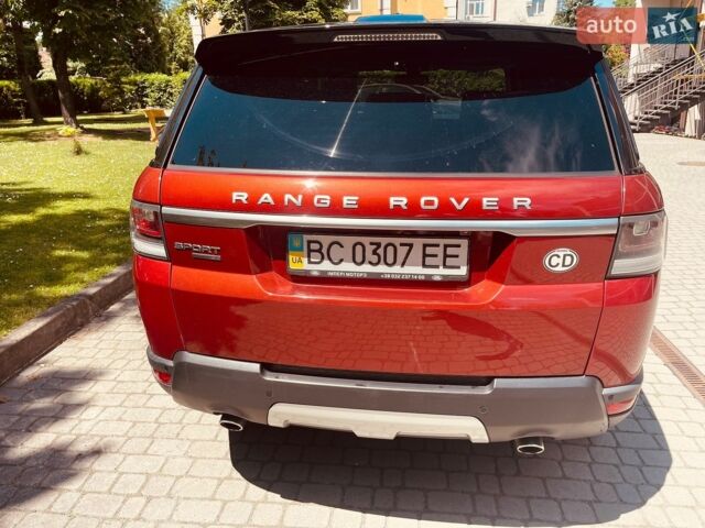 Червоний Ленд Ровер Range Rover Sport, об'ємом двигуна 2.99 л та пробігом 360 тис. км за 21500 $, фото 2 на Automoto.ua
