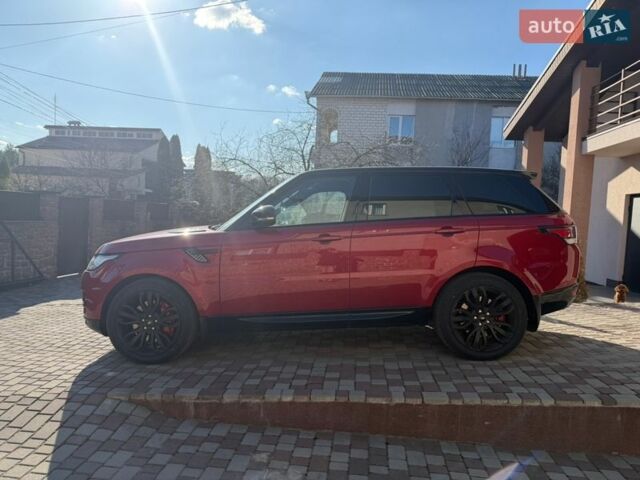 Червоний Ленд Ровер Range Rover Sport, об'ємом двигуна 5 л та пробігом 193 тис. км за 27000 $, фото 5 на Automoto.ua