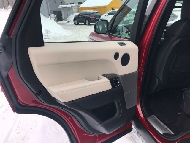 Червоний Ленд Ровер Range Rover Sport, об'ємом двигуна 3 л та пробігом 93 тис. км за 40500 $, фото 18 на Automoto.ua