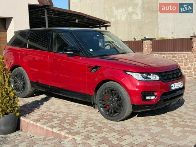 Червоний Ленд Ровер Range Rover Sport, об'ємом двигуна 5 л та пробігом 193 тис. км за 27000 $, фото 3 на Automoto.ua