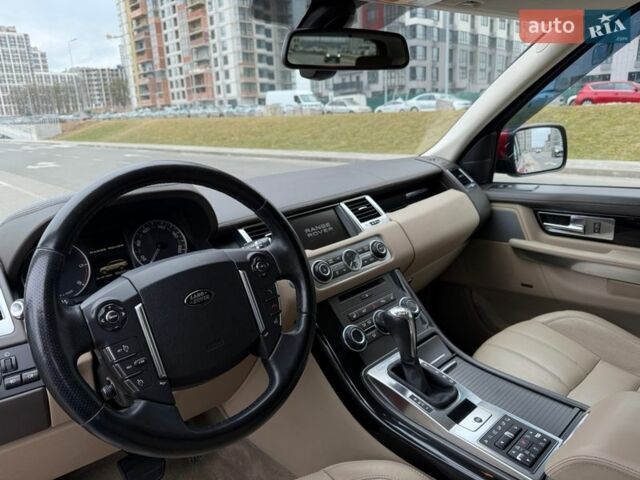 Червоний Ленд Ровер Range Rover Sport, об'ємом двигуна 3 л та пробігом 200 тис. км за 14300 $, фото 11 на Automoto.ua