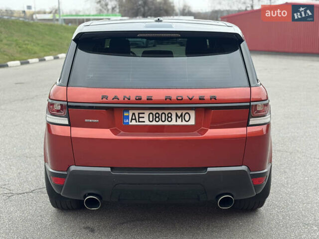 Червоний Ленд Ровер Range Rover Sport, об'ємом двигуна 3 л та пробігом 242 тис. км за 20500 $, фото 5 на Automoto.ua