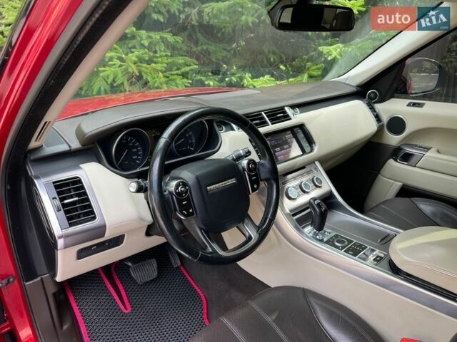 Червоний Ленд Ровер Range Rover Sport, об'ємом двигуна 3 л та пробігом 183 тис. км за 19999 $, фото 11 на Automoto.ua