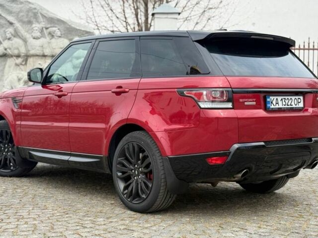 Красный Ленд Ровер Рендж Ровер Спорт, объемом двигателя 5 л и пробегом 193 тыс. км за 25500 $, фото 7 на Automoto.ua