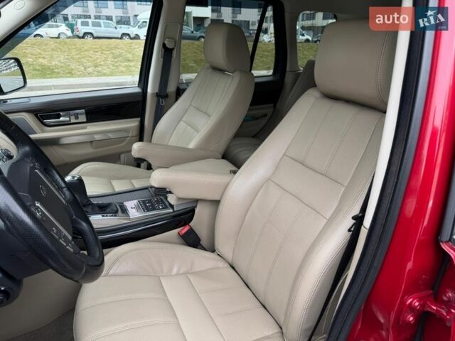 Червоний Ленд Ровер Range Rover Sport, об'ємом двигуна 3 л та пробігом 200 тис. км за 14300 $, фото 13 на Automoto.ua