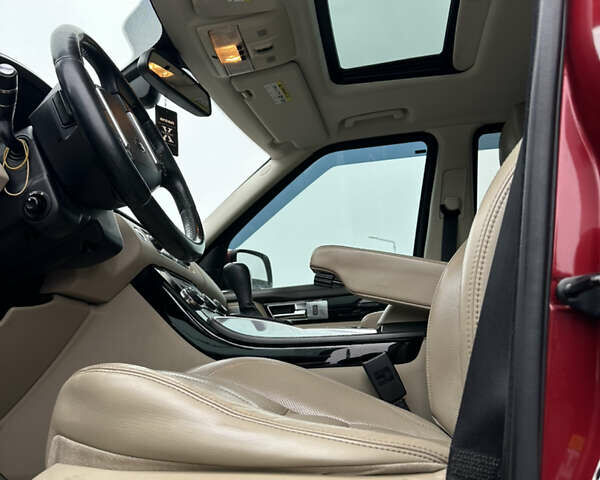 Червоний Ленд Ровер Range Rover Sport, об'ємом двигуна 2.99 л та пробігом 195 тис. км за 17500 $, фото 15 на Automoto.ua