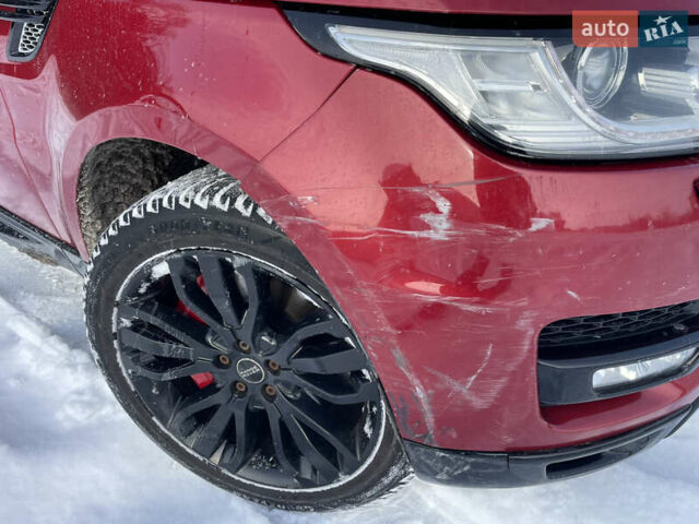 Червоний Ленд Ровер Range Rover Sport, об'ємом двигуна 5 л та пробігом 191 тис. км за 23500 $, фото 16 на Automoto.ua
