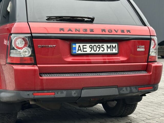 Красный Ленд Ровер Рендж Ровер Спорт, объемом двигателя 3 л и пробегом 195 тыс. км за 17500 $, фото 1 на Automoto.ua