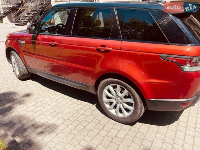 Червоний Ленд Ровер Range Rover Sport, об'ємом двигуна 2.99 л та пробігом 360 тис. км за 21500 $, фото 1 на Automoto.ua