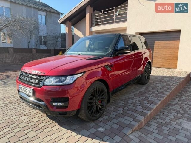 Червоний Ленд Ровер Range Rover Sport, об'ємом двигуна 5 л та пробігом 193 тис. км за 27000 $, фото 10 на Automoto.ua
