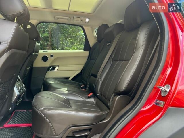 Червоний Ленд Ровер Range Rover Sport, об'ємом двигуна 3 л та пробігом 183 тис. км за 19999 $, фото 9 на Automoto.ua