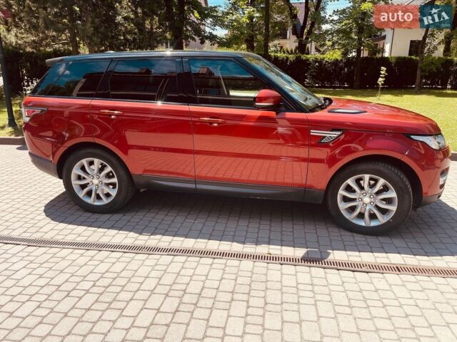 Червоний Ленд Ровер Range Rover Sport, об'ємом двигуна 2.99 л та пробігом 360 тис. км за 21500 $, фото 5 на Automoto.ua