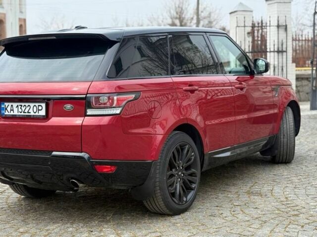 Красный Ленд Ровер Рендж Ровер Спорт, объемом двигателя 5 л и пробегом 193 тыс. км за 25500 $, фото 2 на Automoto.ua