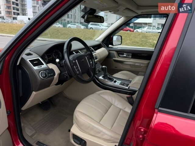 Червоний Ленд Ровер Range Rover Sport, об'ємом двигуна 3 л та пробігом 200 тис. км за 14300 $, фото 12 на Automoto.ua