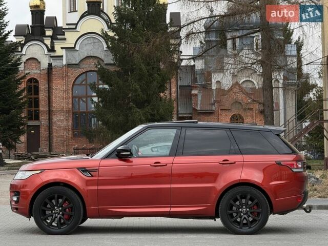 Красный Ленд Ровер Рендж Ровер Спорт, объемом двигателя 2.99 л и пробегом 168 тыс. км за 31000 $, фото 8 на Automoto.ua