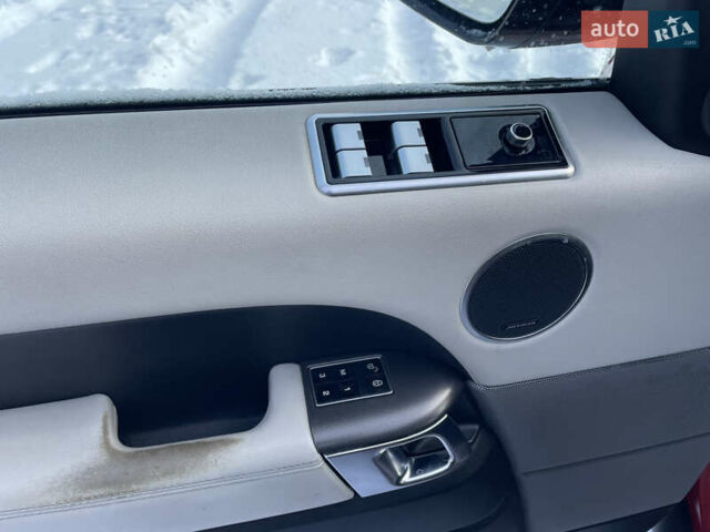 Червоний Ленд Ровер Range Rover Sport, об'ємом двигуна 5 л та пробігом 191 тис. км за 23500 $, фото 23 на Automoto.ua