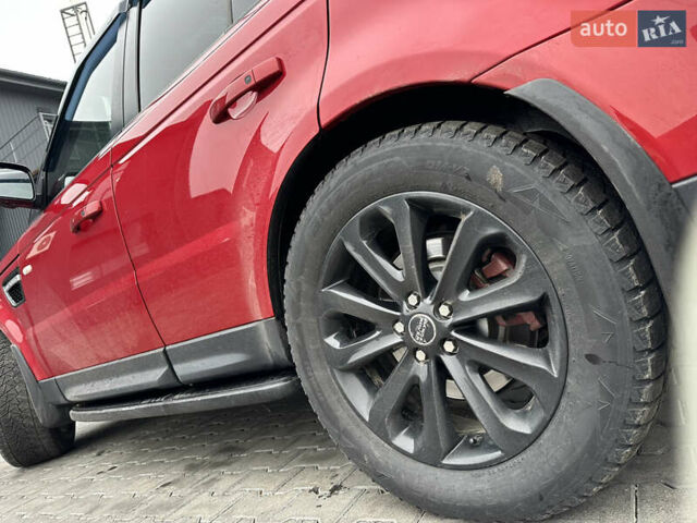 Червоний Ленд Ровер Range Rover Sport, об'ємом двигуна 2.99 л та пробігом 195 тис. км за 17500 $, фото 6 на Automoto.ua