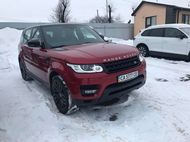Червоний Ленд Ровер Range Rover Sport, об'ємом двигуна 3 л та пробігом 93 тис. км за 40500 $, фото 1 на Automoto.ua