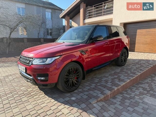 Червоний Ленд Ровер Range Rover Sport, об'ємом двигуна 5 л та пробігом 193 тис. км за 27000 $, фото 8 на Automoto.ua