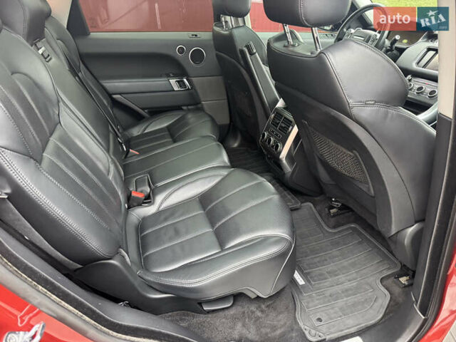 Червоний Ленд Ровер Range Rover Sport, об'ємом двигуна 3 л та пробігом 242 тис. км за 22500 $, фото 17 на Automoto.ua