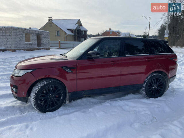 Червоний Ленд Ровер Range Rover Sport, об'ємом двигуна 5 л та пробігом 191 тис. км за 23500 $, фото 6 на Automoto.ua