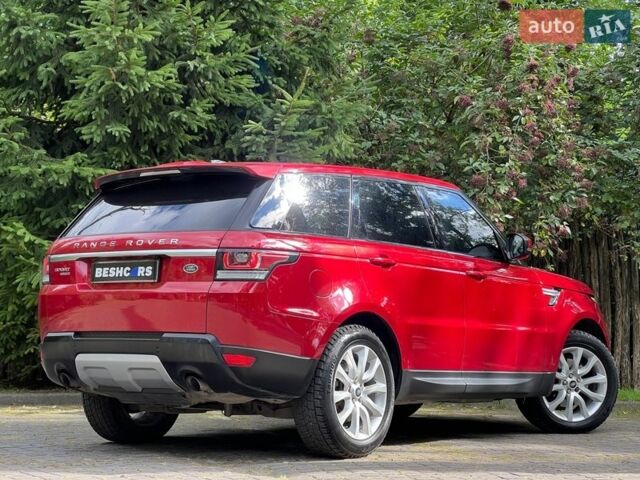 Червоний Ленд Ровер Range Rover Sport, об'ємом двигуна 3 л та пробігом 183 тис. км за 19999 $, фото 4 на Automoto.ua