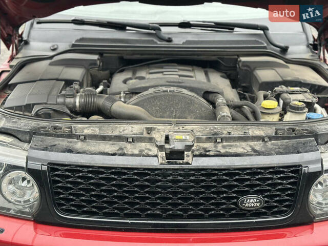 Червоний Ленд Ровер Range Rover Sport, об'ємом двигуна 2.99 л та пробігом 195 тис. км за 17500 $, фото 9 на Automoto.ua