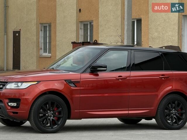 Красный Ленд Ровер Рендж Ровер Спорт, объемом двигателя 2.99 л и пробегом 168 тыс. км за 31000 $, фото 5 на Automoto.ua