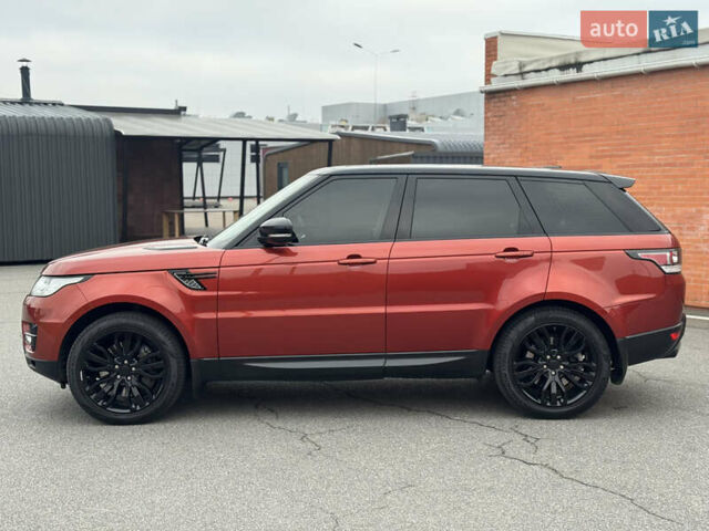 Червоний Ленд Ровер Range Rover Sport, об'ємом двигуна 3 л та пробігом 242 тис. км за 22500 $, фото 7 на Automoto.ua