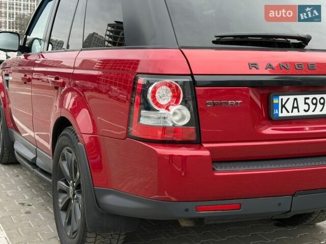 Червоний Ленд Ровер Range Rover Sport, об'ємом двигуна 3 л та пробігом 200 тис. км за 14300 $, фото 8 на Automoto.ua
