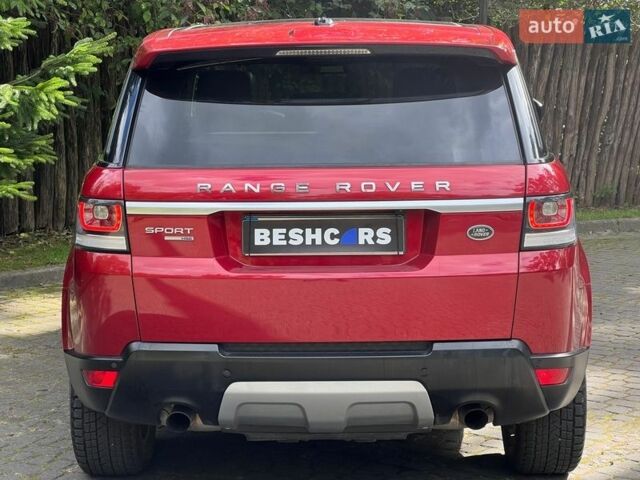 Червоний Ленд Ровер Range Rover Sport, об'ємом двигуна 3 л та пробігом 183 тис. км за 19999 $, фото 5 на Automoto.ua