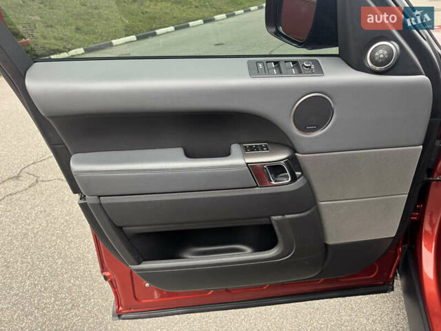 Червоний Ленд Ровер Range Rover Sport, об'ємом двигуна 3 л та пробігом 242 тис. км за 20500 $, фото 22 на Automoto.ua